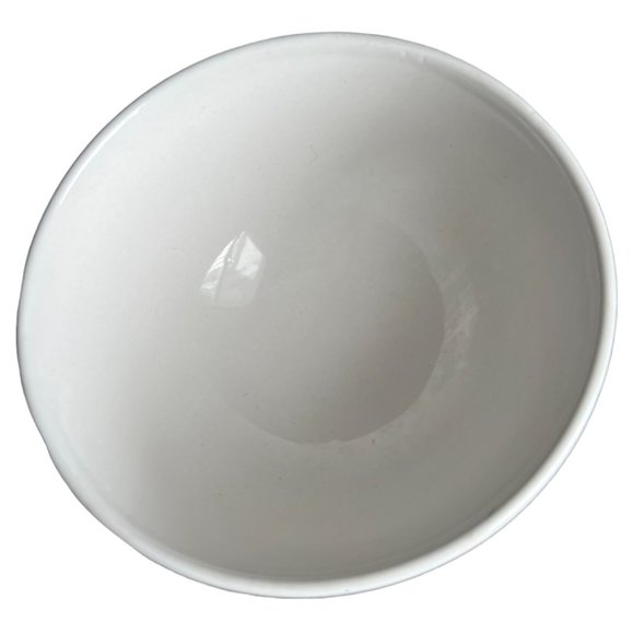 HOLIDAY BOWL Stoneware Gingerbread House People Christmas Lights Snowflakes Xmas - Picture 6 of 8